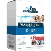IVARIO Plus-Wassertest, Testung 32 trinkwasserrelevanter Parameter