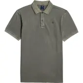 G-Star Raw Herren Polos & T-Shirts Dunda Overdyed Slim Polo S - Groen - Größe S