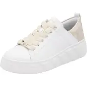 Rieker Damen Schuhe W2602-81 weiss 36