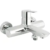 Deante Wall-mounted bathtub mixer with 1 handle