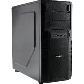 Zalman Z1, Midi Tower, PC, Schwarz, ATX, Kunststoff, Stahl, Boden