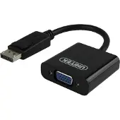 UNITEK Adapteris AV DisplayPort - D-Sub (VGA) schwarz (Y5118E)