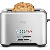 Sage Toaster BTA720 2-Schlitz Edelstahl 1000W mit Auftau- und Stoppfunktion