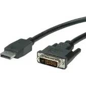 Value DisplayPort Kabel DP ST - DVI-D ST, schwarz, 3 m