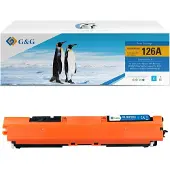 Office G&G kompatybilny toner z HP CE311A, NT-CH311FC-A, HP 126A, cyan, 1000s