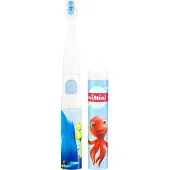 Vitammy SMILE MiniMini+ Kinder-Schallzahnbürste, Lola Octopus, ab 3 Jahren