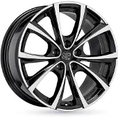 MSW Alufelge 27T 9.5X19 5X114.3 Et 45 Gloss Black Full Polished