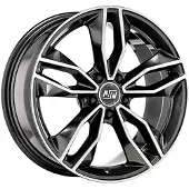 MSW 71 gloss dark grey full polished 8.5Jx19 5x114.3 ET35