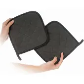 Hygostar Topflappen "FLAMESTAR", schwarz