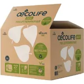 Fripa Markenvertriebs GmbH Fripa oecolife Toilettenpapier, RECYCLING, 3-lagig 1592701 , 1 Palette = 36 Kartons à 27 x 250 Blatt