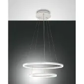 FABAS LUCE GIOTTO LED-Pendelleuchter 52W weiß 3508-45-102