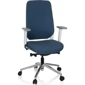 Hjh OFFICE CHIARO T4 WHITE - Profi Bürostuhl Blau