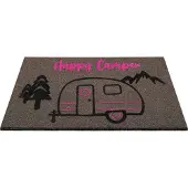 Wecon Home Fussmatten Happy Camper