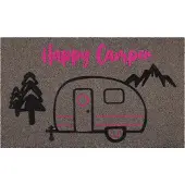 Wecon Home Fussmatten Happy Camper