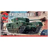 Airfix A01304V, Tank model, Montagesatz, 1:76, Churchill Mk.VII, Beide Geschlechter, Kunststoff