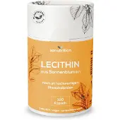 Sanutrition - Lecithin aus Sonnenblumen 600 mg 125 g Kapseln