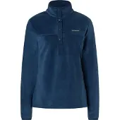 Columbia Benton Springs Ii Snap Fleece Mit Halbem Reißverschluss Blau S Frau Blau S