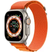Apple Alpine Loop Armband für Watch | 44/45/46/49 mm - Größe S - Orange