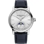 Frederique Constant Classic Moonphase Blau Herren Armbanduhr FC-716S3H6
