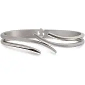 Boccia Damen-Armband Titan Boccia Silber