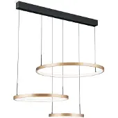 Orion Hängelampe Sphere, dimmbar, schwarz, für Wohn- / Esszimmer, Metall, Modern