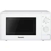 Panasonic NN-K10JW, Arbeitsplatte, Kombi-Mikrowelle, 20 l, 800 W, Drehregler, Weiß