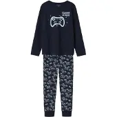 Name it Schlafanzug "NKMNIGHTSET SAPPHIRE GAME NOOS" Set, 2 tlg. in Basic-Form