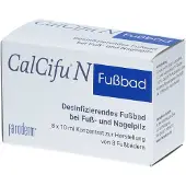 CalCifu N desinfizierendes Fußbad 8x10 ml Bad