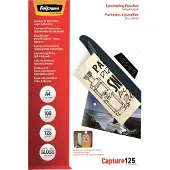 Fellowes Laminierfolie, selbstklebend, DIN A4, Folienstärke 125 Mikron