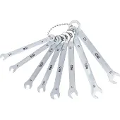Bgs Maul-Ringschlüssel-Satz, Mini-Ausführung, 4 - 10 mm, 8-tlg.