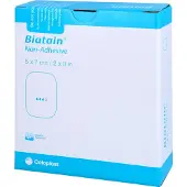 Coloplast BIATAIN Schaumverband 5x7 cm nicht haftend, 10 St VER