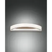 FABAS LUCE LED Wandleuchte Cordoba 32x115mm 12W Warmweiß Weiß