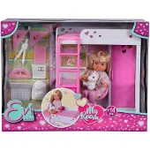 Evi love Evi's Zuhause mit Einhorn - Puppenspaß für kreative Kinder!
