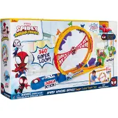 Spidey and his Amazing Friends SPIDEY AMAZING FRIENDS Erstaunliches Streckenset SUPER Loop Metals + AUTO