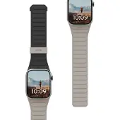Uag Pathfinder Wendbares Silikonarmband für Apple Watch | 44/45/46/49 mm - Black Titanium