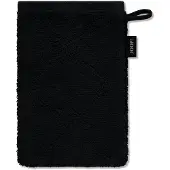 JOOP! Handtücher Classic Doubleface Waschhandschuh Schwarz 16 x 22 cm