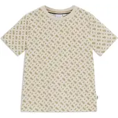 BOSS T-Shirt J52047 S Beige Slim Fit 150
