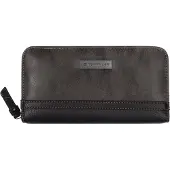 Tom Tailor Damen Geldbörse Elin Portemonnaie Polyurethan12 Kartenfächer 20x10cm grau