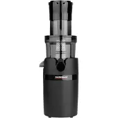 Gastroback Slow Juicer Vita Fresh, Elektrische Tomatensaftpresse, Schwarz, 0,8 l, 0,9 m, 7,8 cm, 68 dB