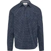 s.Oliver Shirts Marine Blue Größe: M | Casual hemden Outlet | Herren | Blau