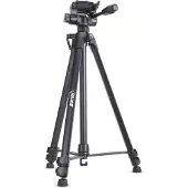 InLine Stativ für Digitalkameras und Videokameras, Aluminium, schwarz, Höhe max. 1,73m