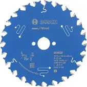 Bosch Kreissägeblatt Expert for Wood, 140 x 20 x 1,8 mm, 24