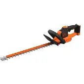 Black & Decker BCHTS36B, 55 cm, Doppelte Klinge, Schwarz, Orange, 2,2 cm, 2,5 m/s², 77 dB