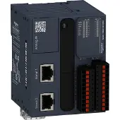 Schneider Electric TM221M16RG SPS-Steuerung, Modicon M221, Buchformat, 16 E/A, Modbus, 24 VDC, Relaisausgänge, Federzugklemmen