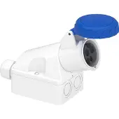 Schneider Electric Industriesteckdose PratiKa - 16 A - 2P + E - 200...250 V AC - IP67 83154