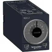 Schneider Electric REXL2TMP7 Ansprechverzögertes Zeitrelais, 0,1 s-100 h, 230VAC, 2 W, steckbar