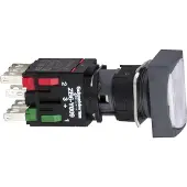 Schneider Electric Leuchtdrucktaster, weiss Ř 16, flach, m. XB6DF1B5B