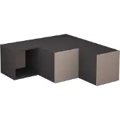Skye Decor , Compact - Anthracite, Light Mocha, TV-Schränke, Anthrazit, 90 x 32 x 92 cm