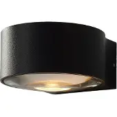Artdelight Design-Wandleuchte Hudson Schwarz