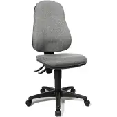 Topstar Home Office Bürostuhl POINT 60 Schreibtischstuhl ohne Armlehnen Stoff Drehstuhl